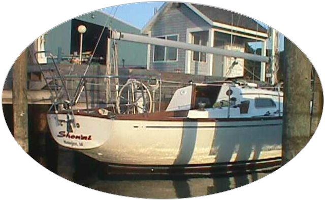 The day my Islander 37 was launched in Muskegon